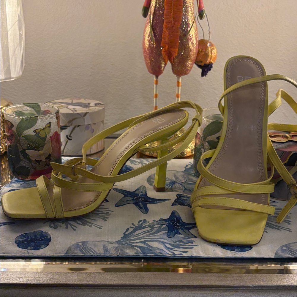 BP Lemon Strappy Heels